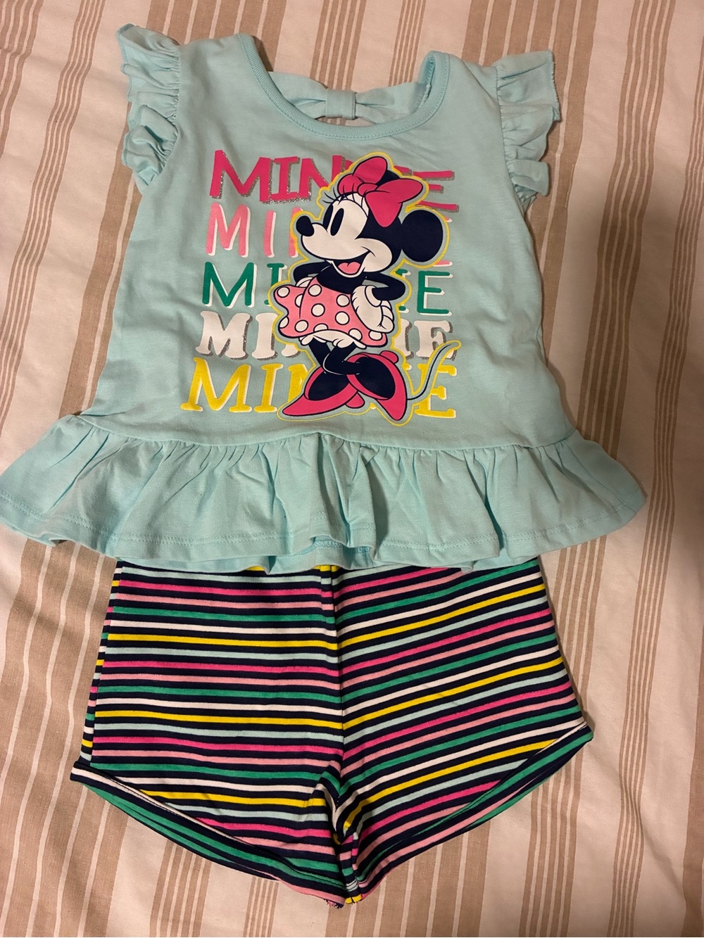 NWOT 24m Minnie Mouse Girls Set